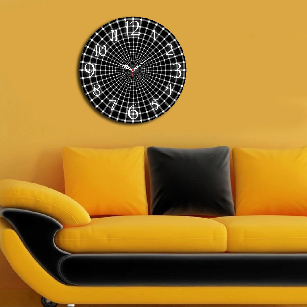 Ceas de perete, Ms-43, ø40 cm, Multicolor - imagine 3